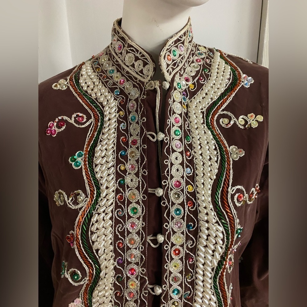 𝅺vintage 60s/70s Dress/Duster - Picture 4 of 8